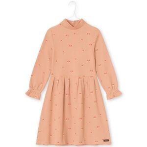 A Monday In Copenhagen Rose Dress Peach Kids Dress with Ruffle Sleeves size 10